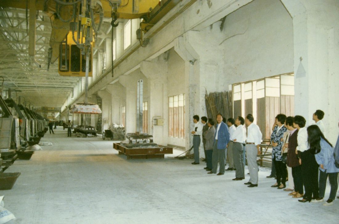 全区重点工程档案工作经验交流会代表们参观平果铝业公司厂区.jpg